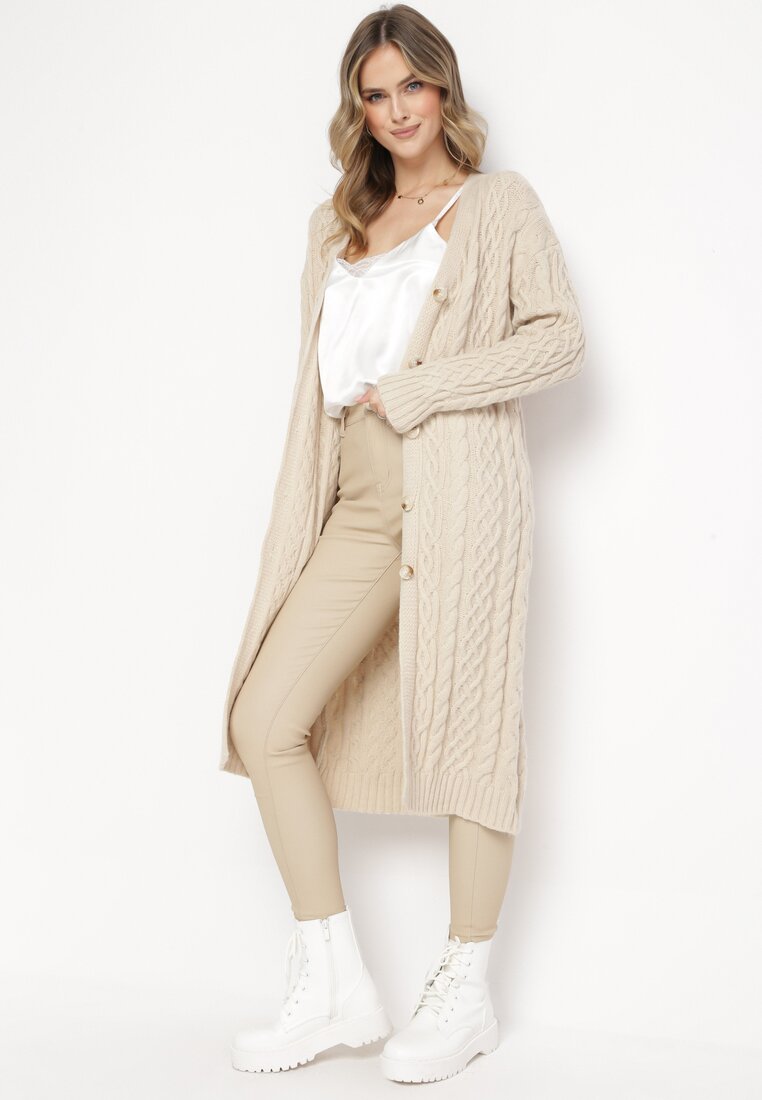 Cardigan Bej