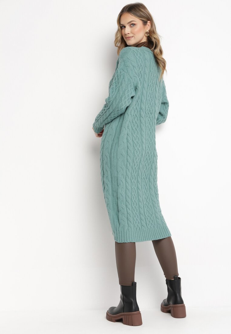 Cardigan Verde închis