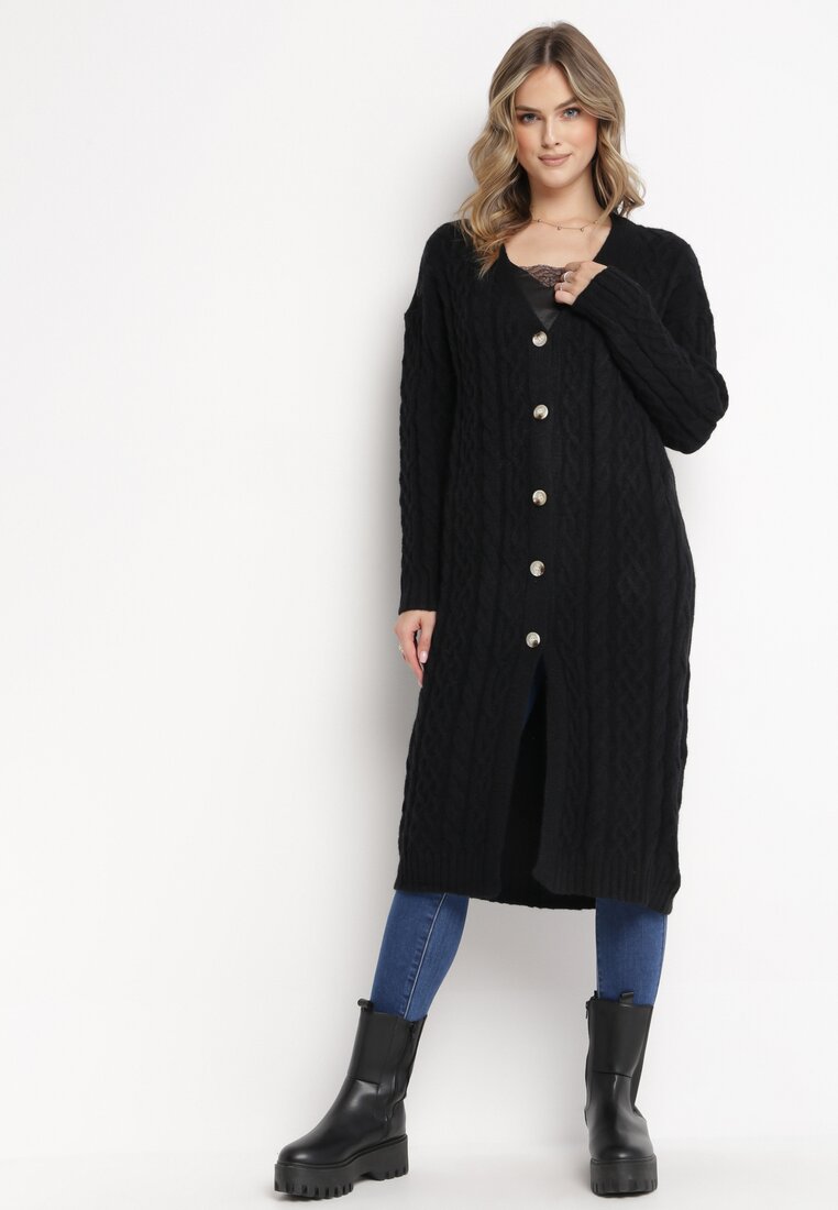 Cardigan Negru