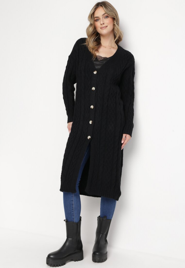 Cardigan Negru