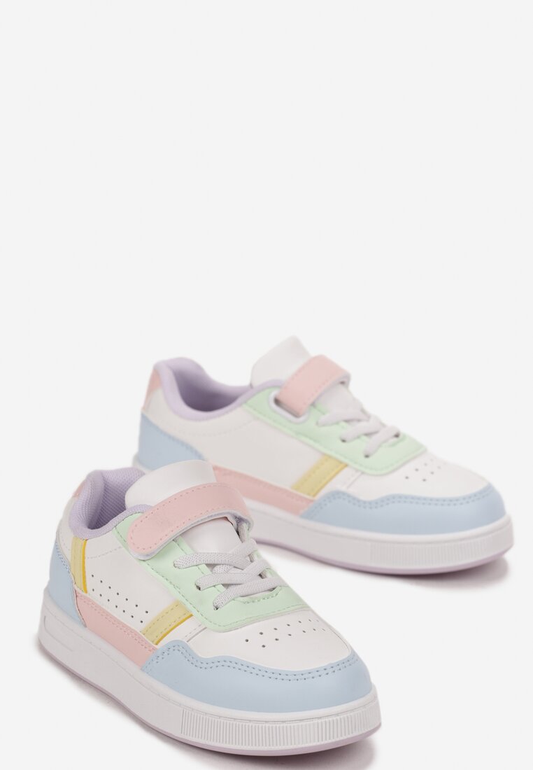 Pantofi sport Alb cu mov