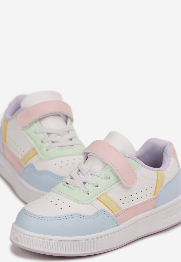 Pantofi sport Alb cu mov