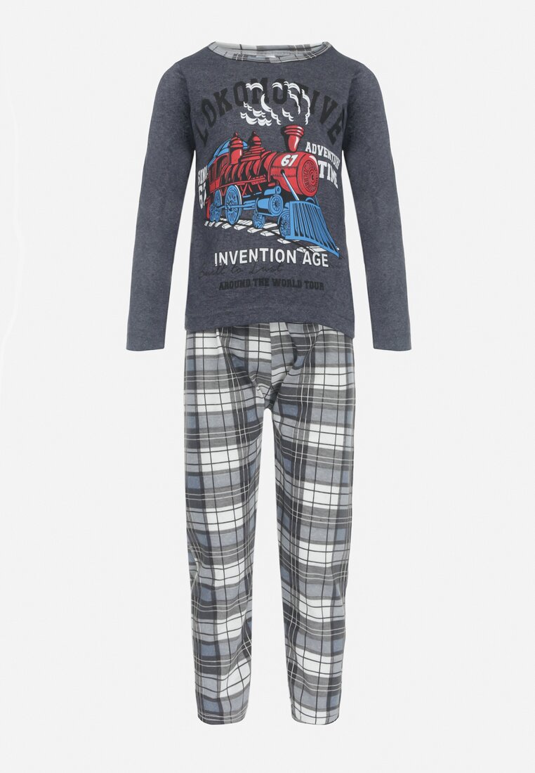 Pijama Gri închis