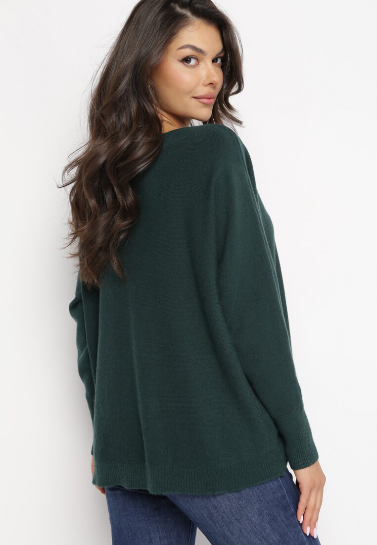 Pulover Verde închis