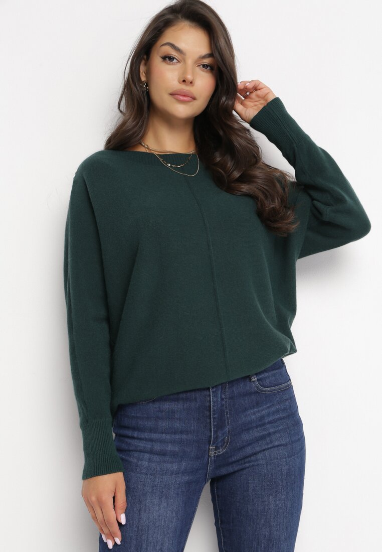 Pulover Verde închis