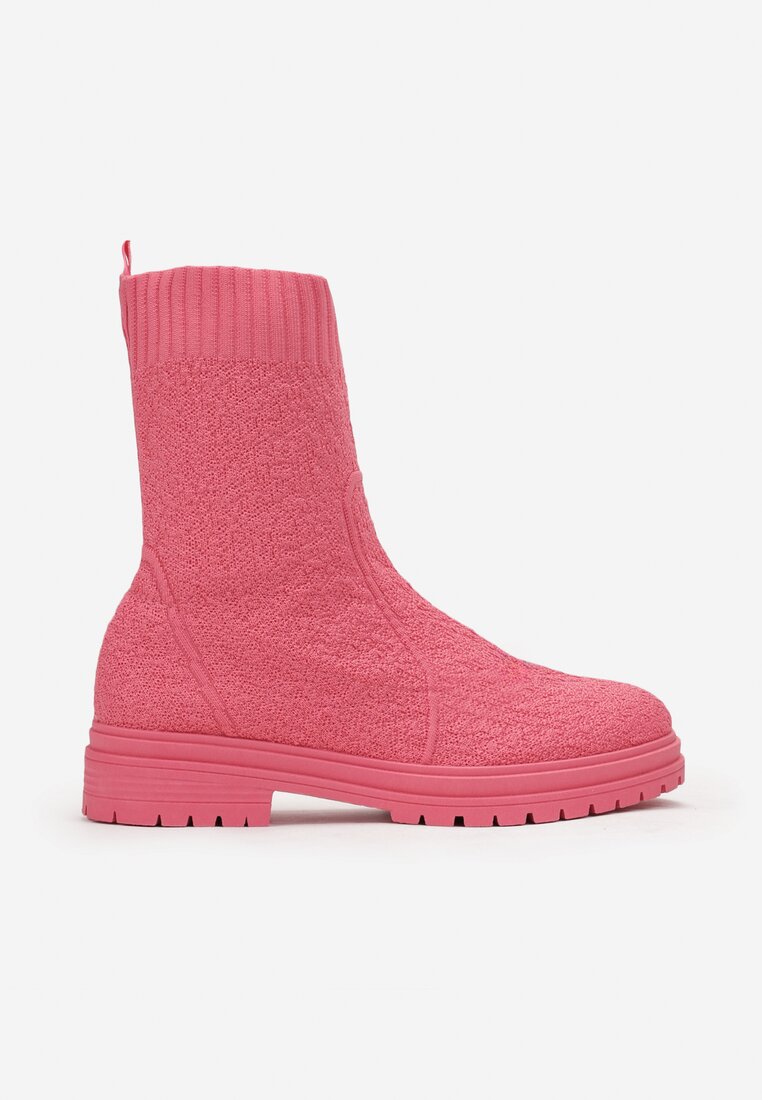 Rózsaszín bokacsizma