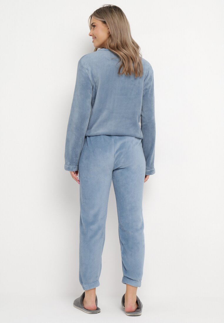 Compleu pijama Albastru deschis