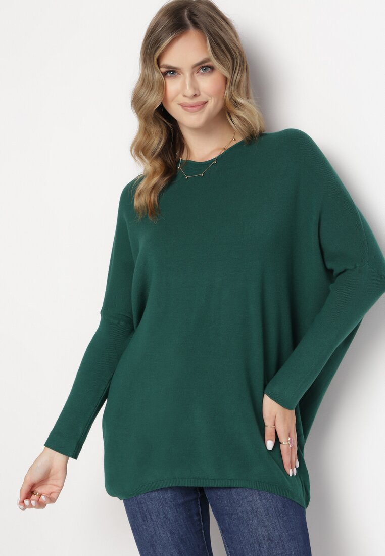 Pulover Verde închis