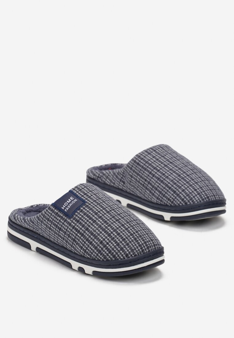Papuci de casă Bleumarin