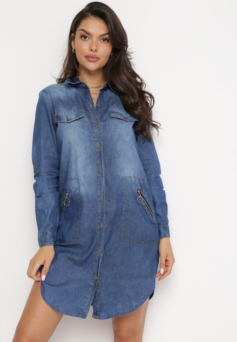 Rochie Bleumarin