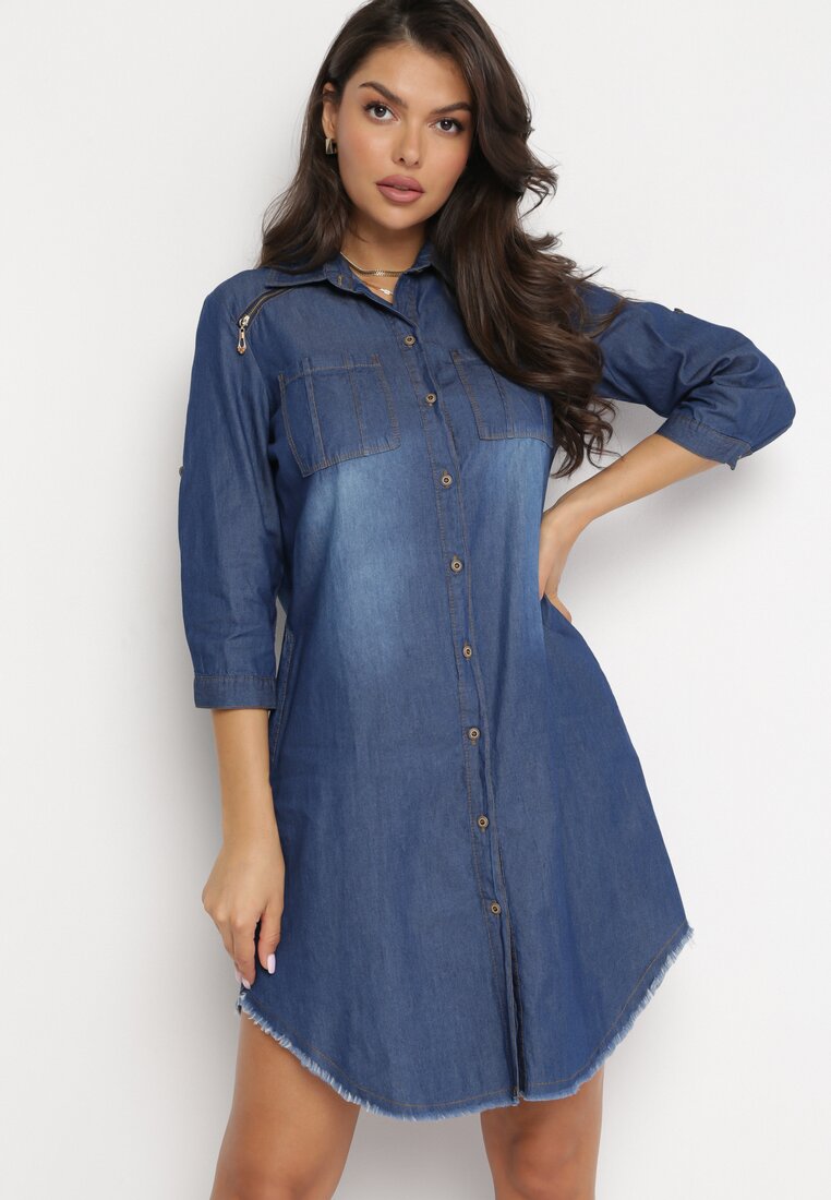 Rochie Bleumarin
