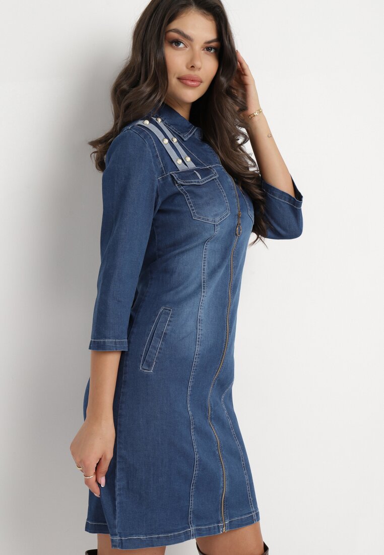 Rochie Bleumarin
