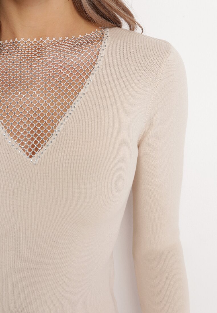 Pulover Bej