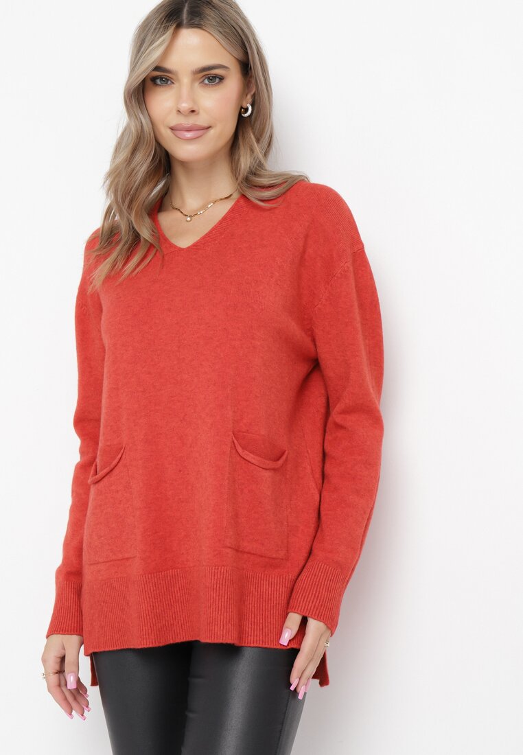 Pulover Portocaliu