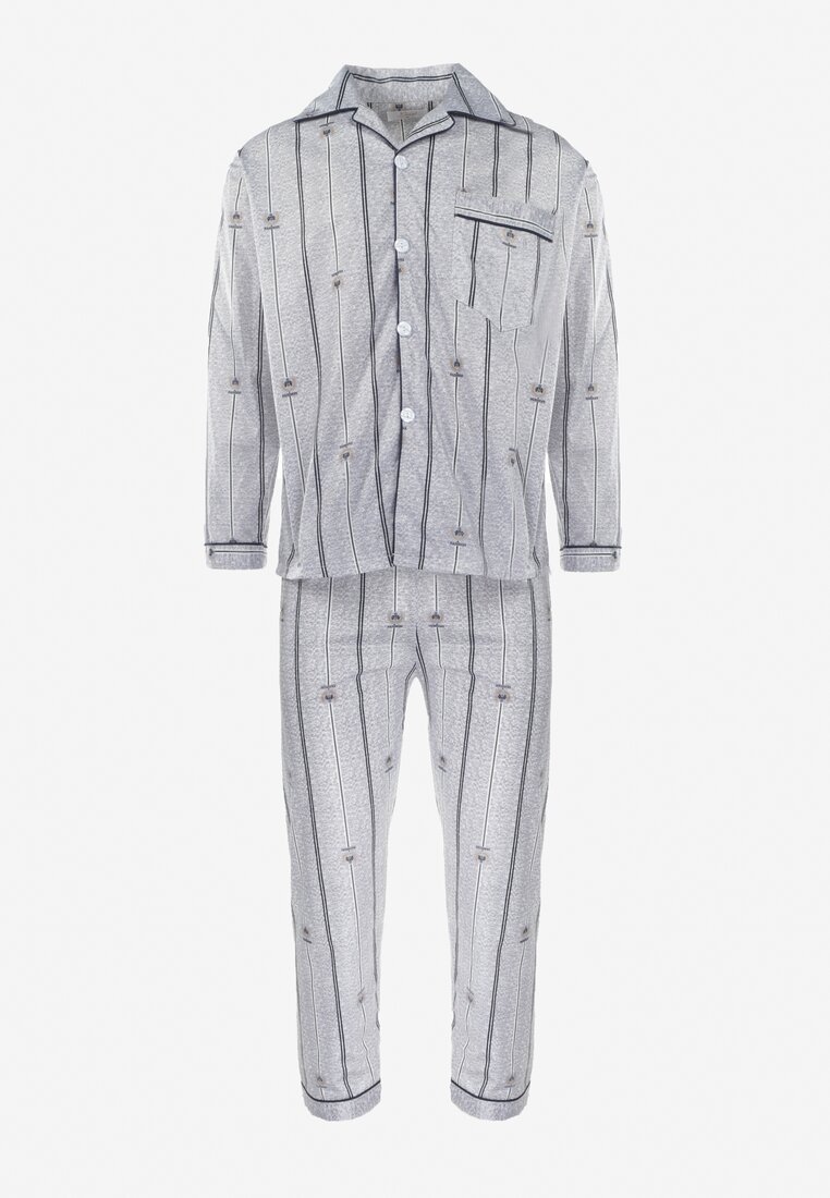 Pijama Gri deschis