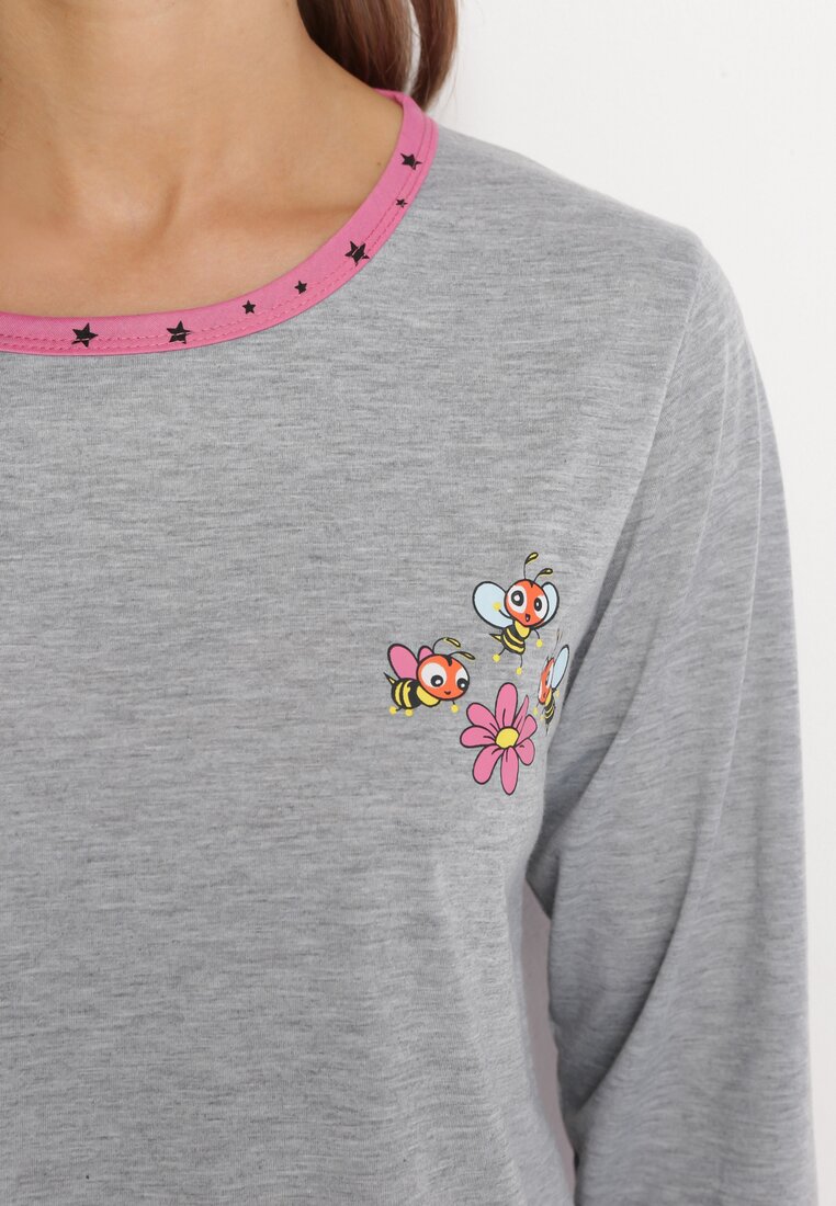 Compleu pijama Roz închis
