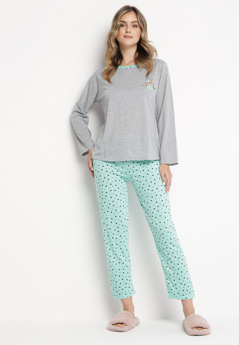 Compleu pijama Verde mentă