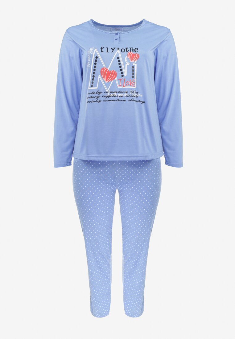 Compleu pijama Albastru