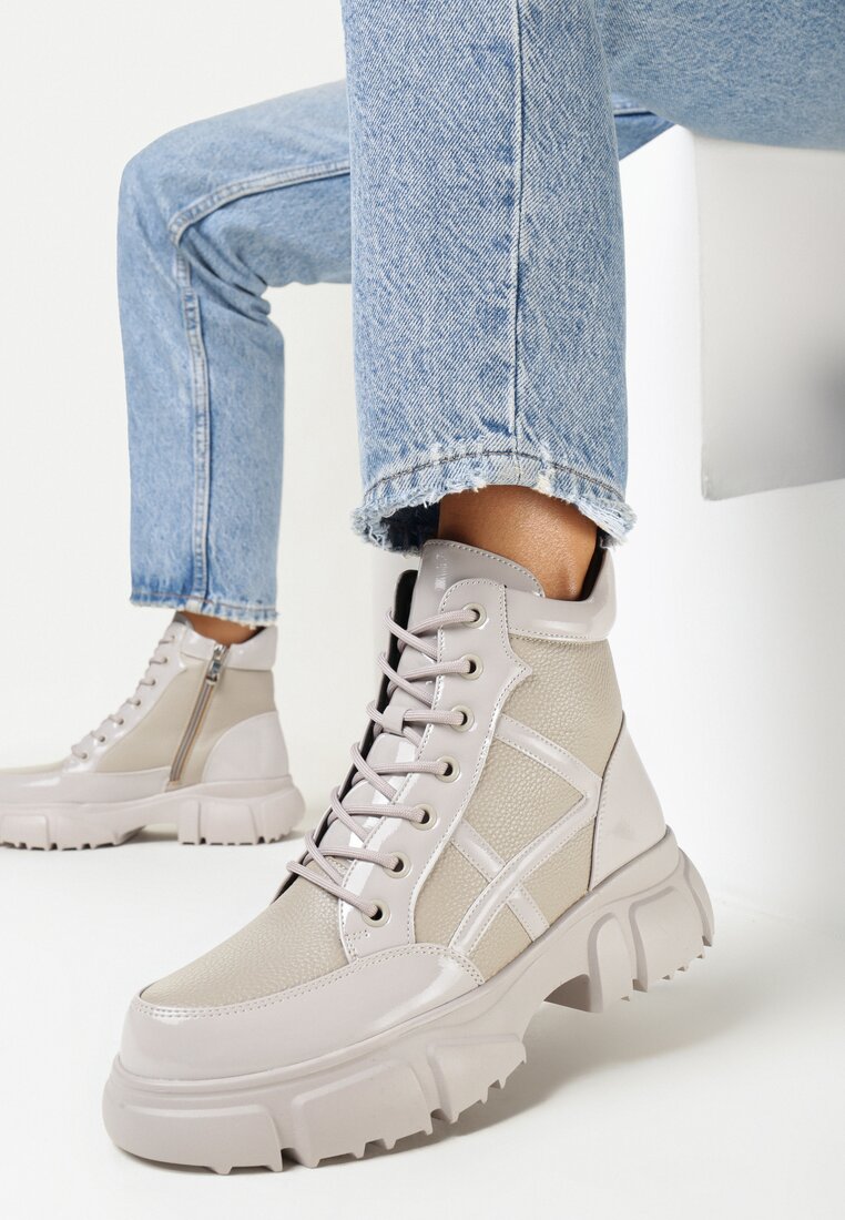 Botine Gri