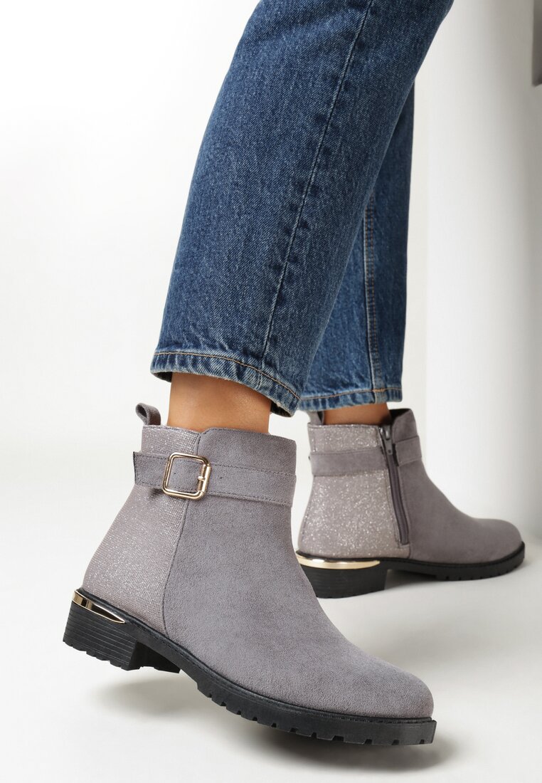 Botine Gri