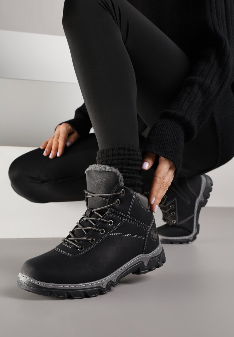 Bocanci Negru cu gri