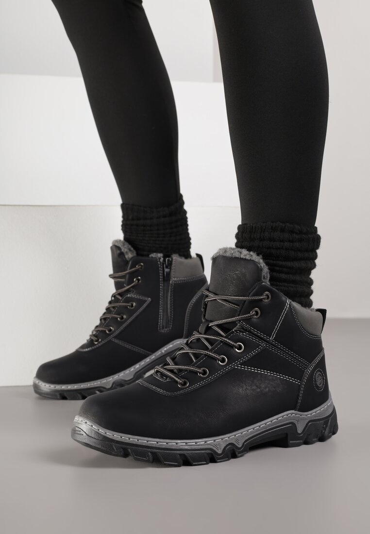 Bocanci Negru cu gri