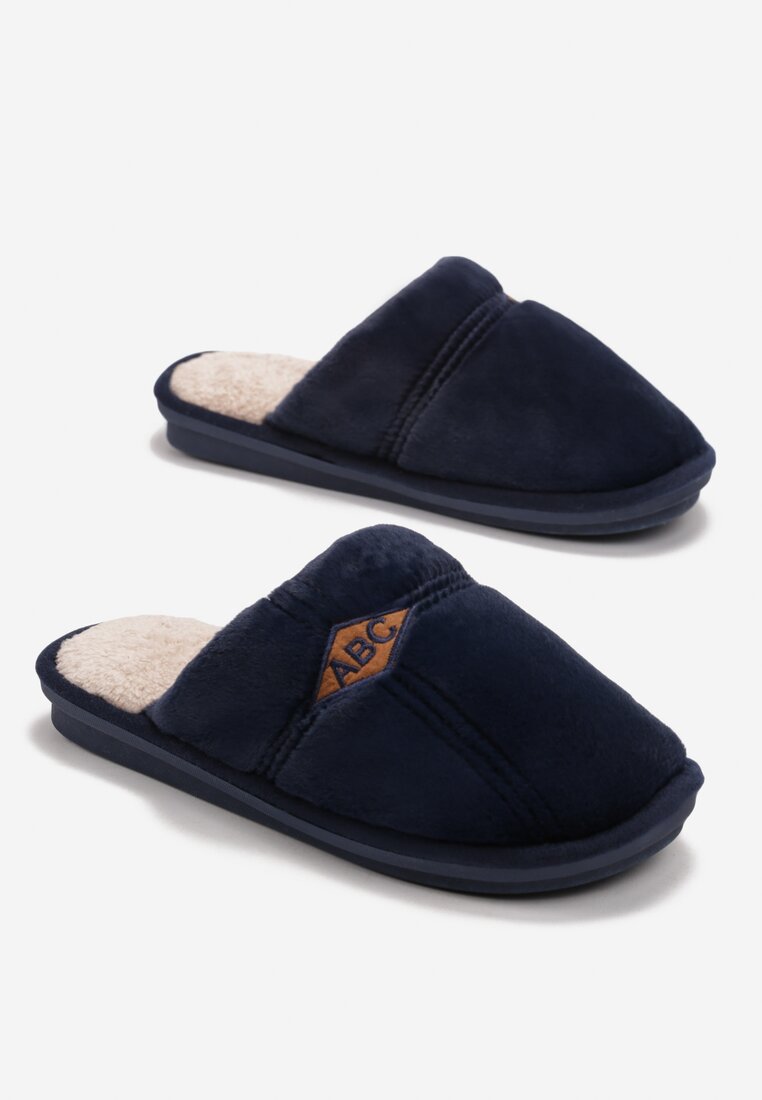 Papuci de casă Bleumarin