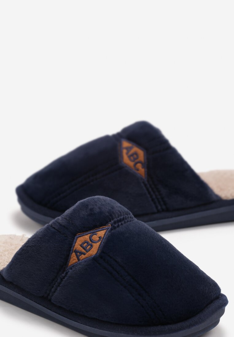 Papuci de casă Bleumarin