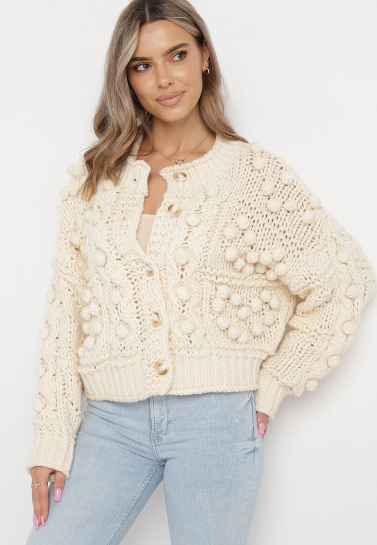 Cardigan Bej
