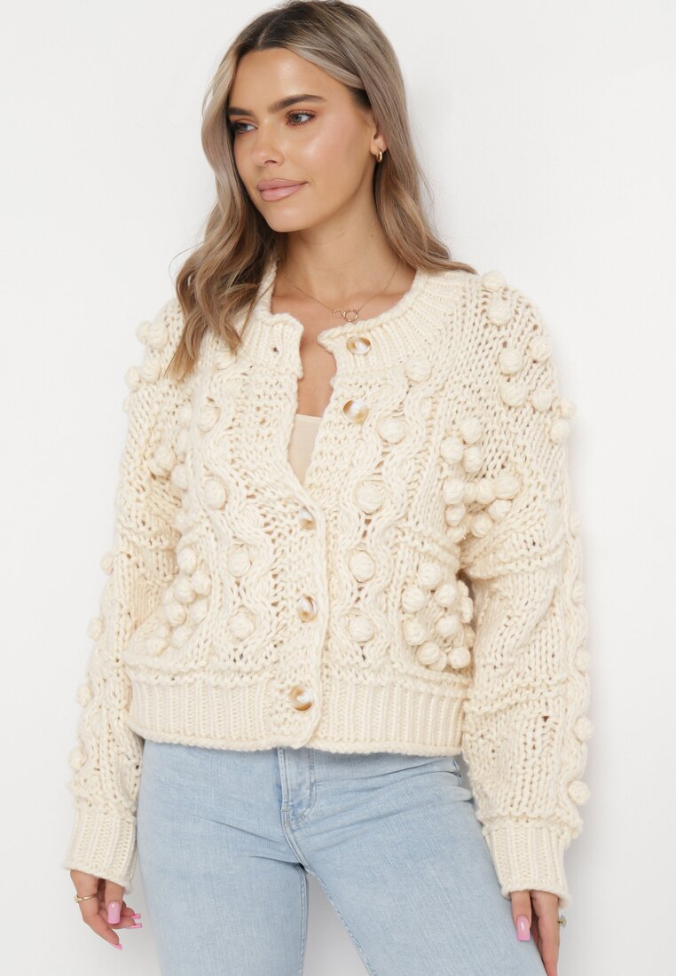 Cardigan Bej