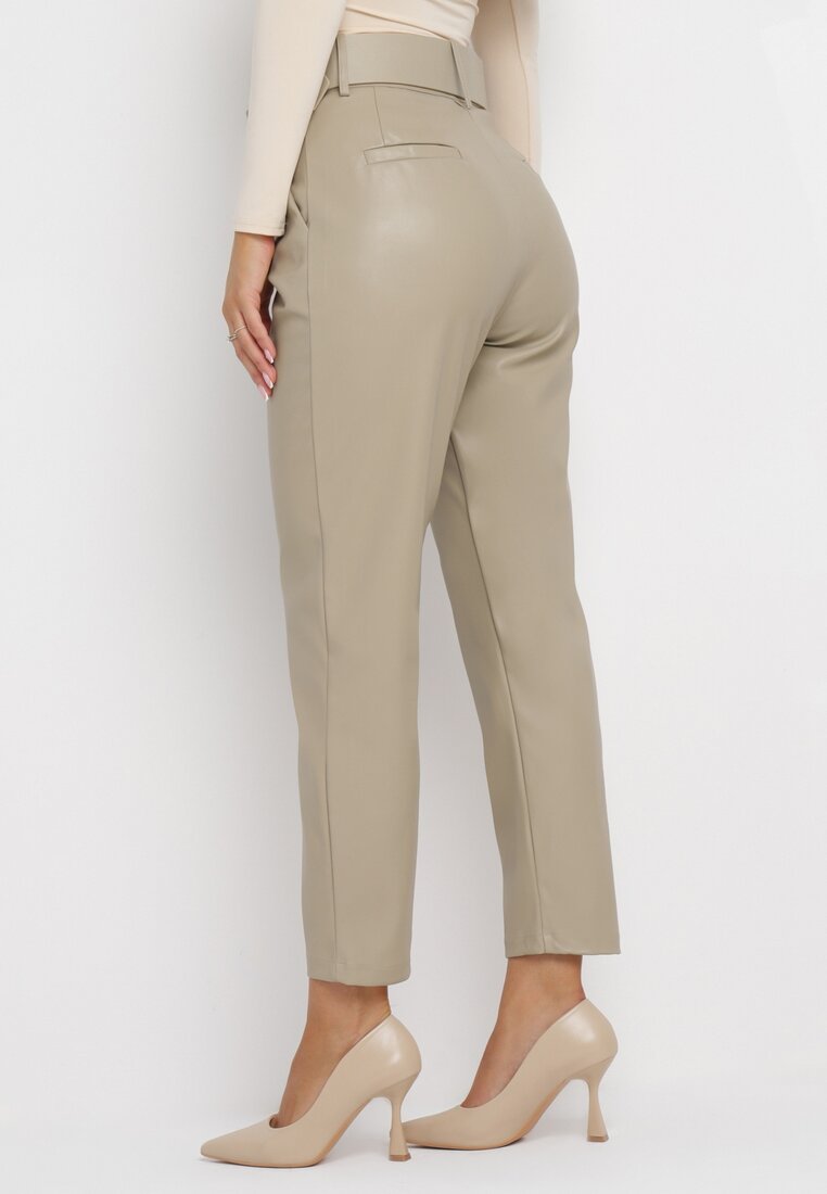 Pantaloni Bej deschis