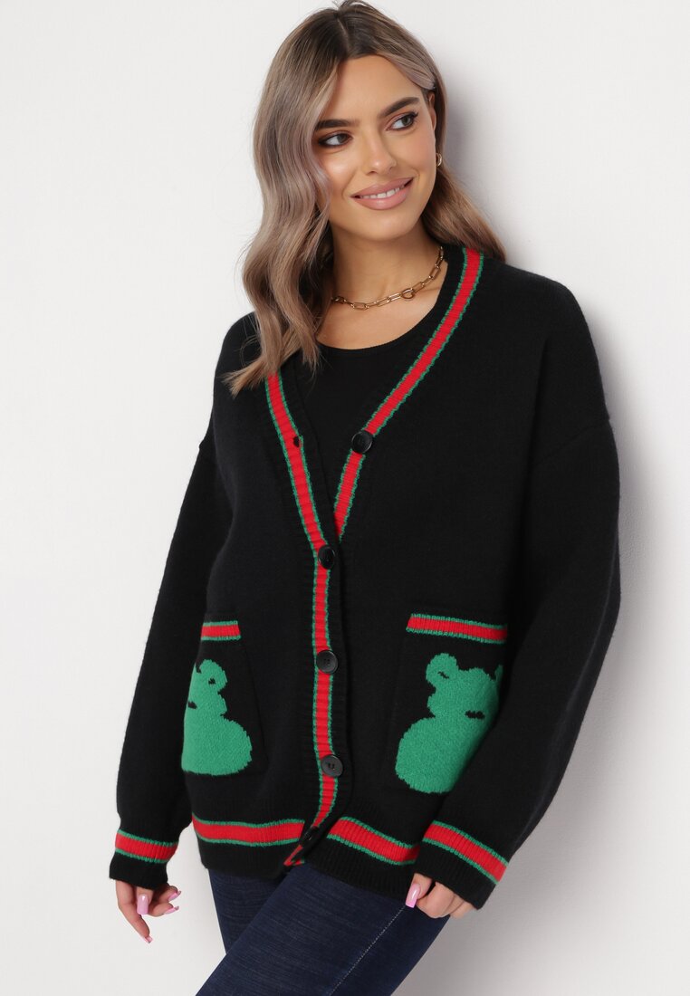 Cardigan Negru