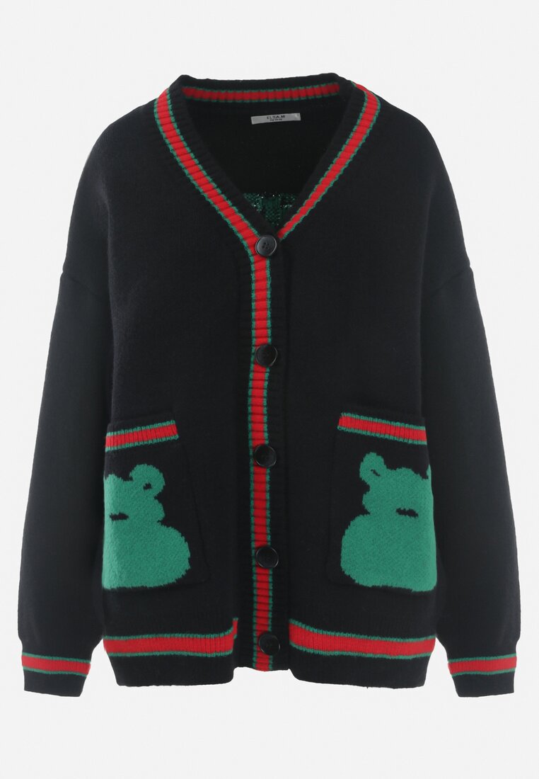 Cardigan Negru