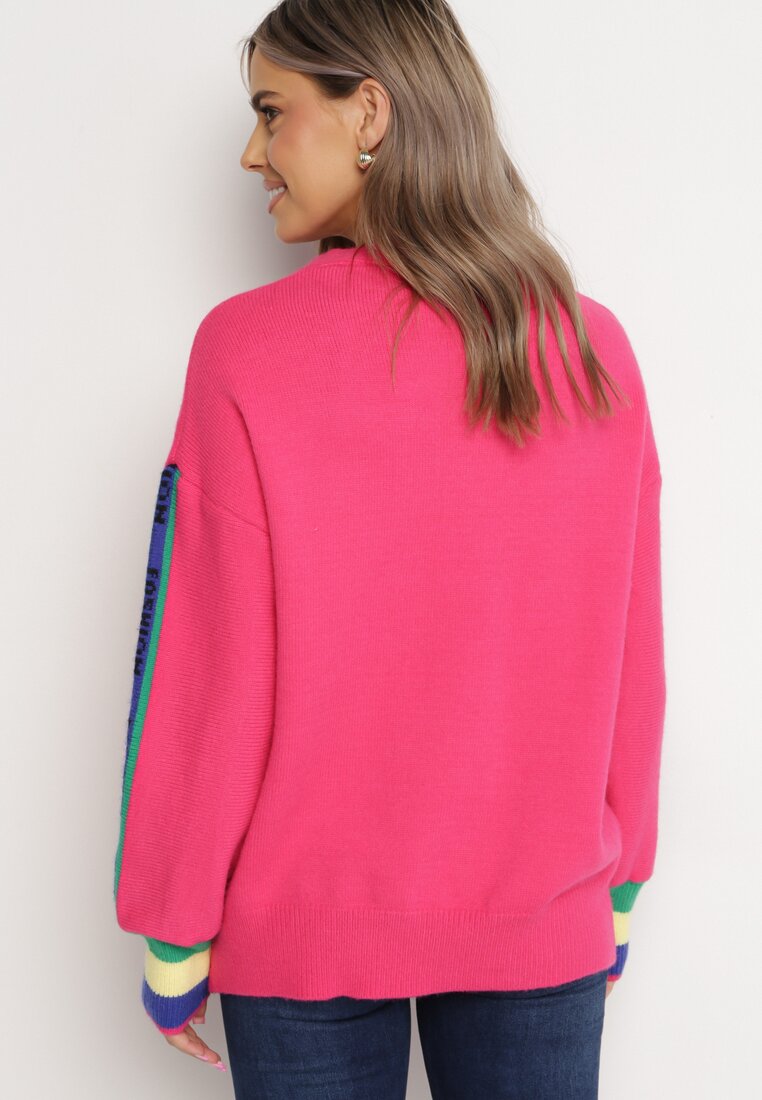Cardigan Fucsia