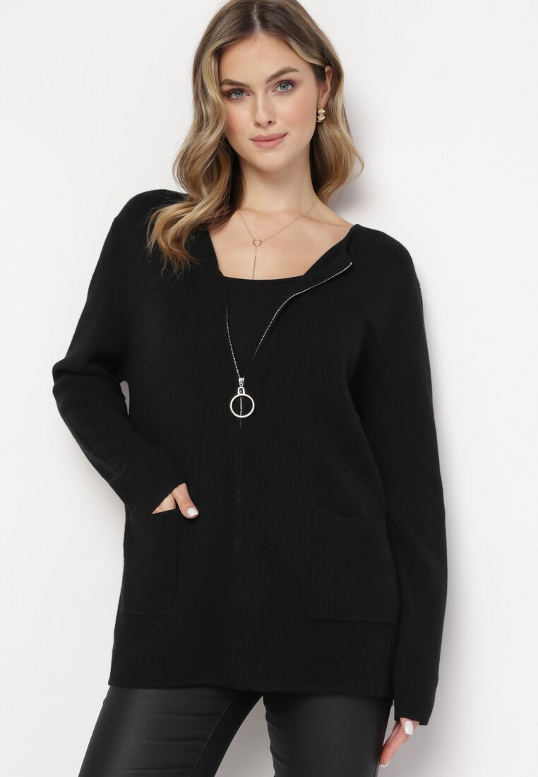 Cardigan Negru
