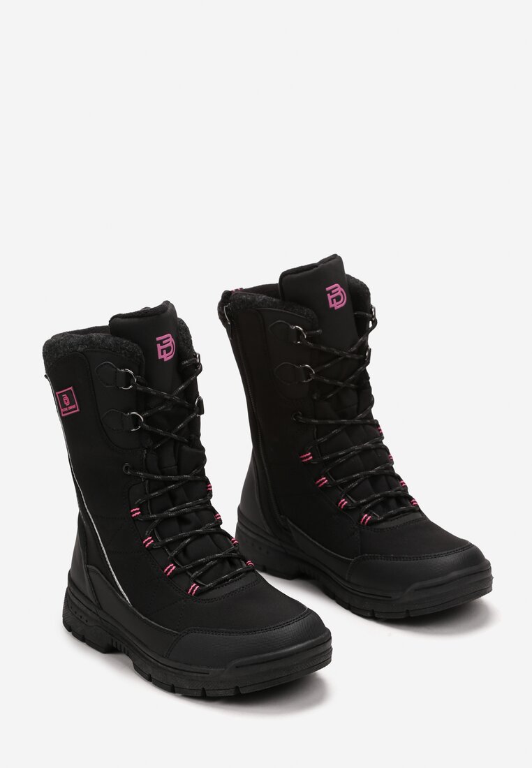 Ghete Negru cu fucsia