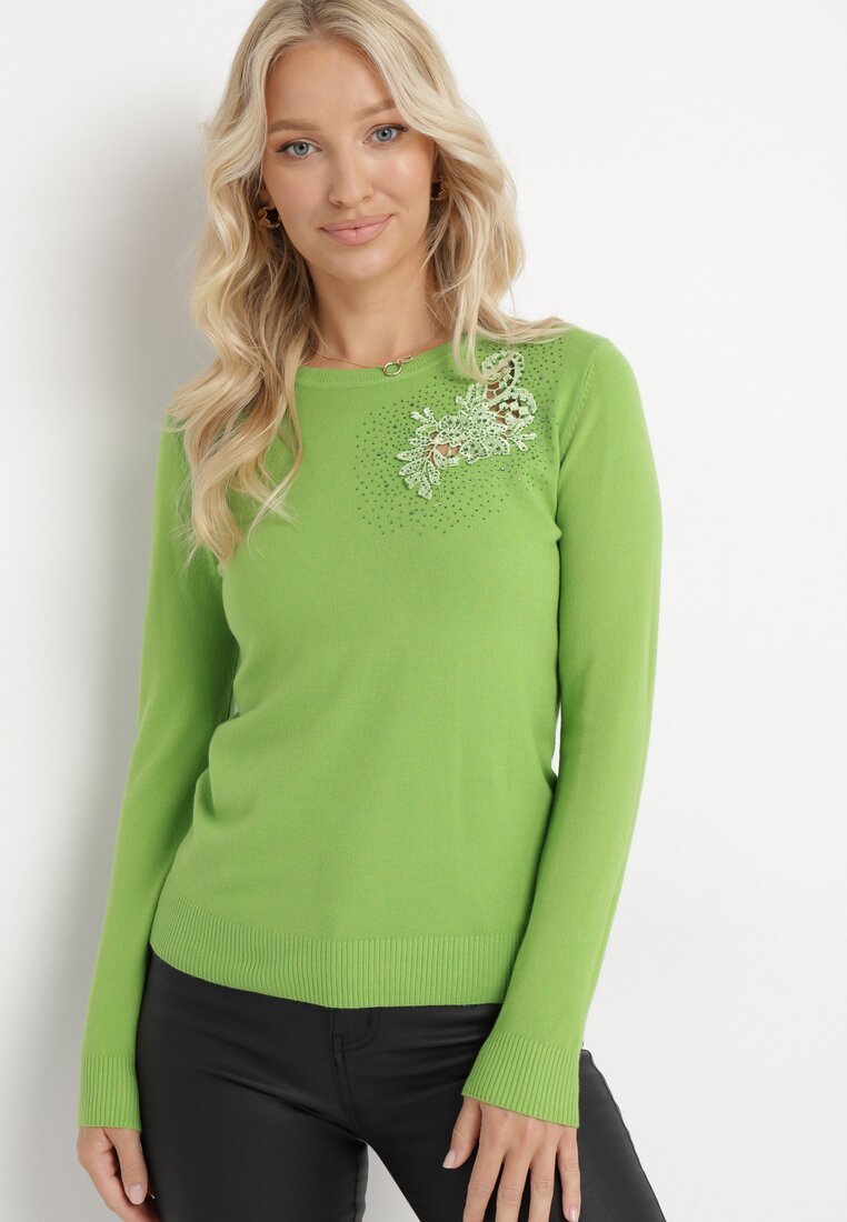 Pulover Verde deschis