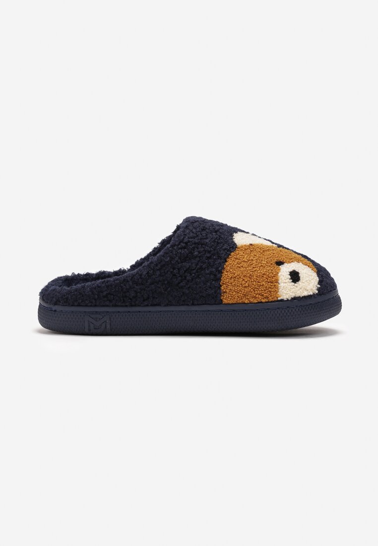 Papuci de casă Bleumarin