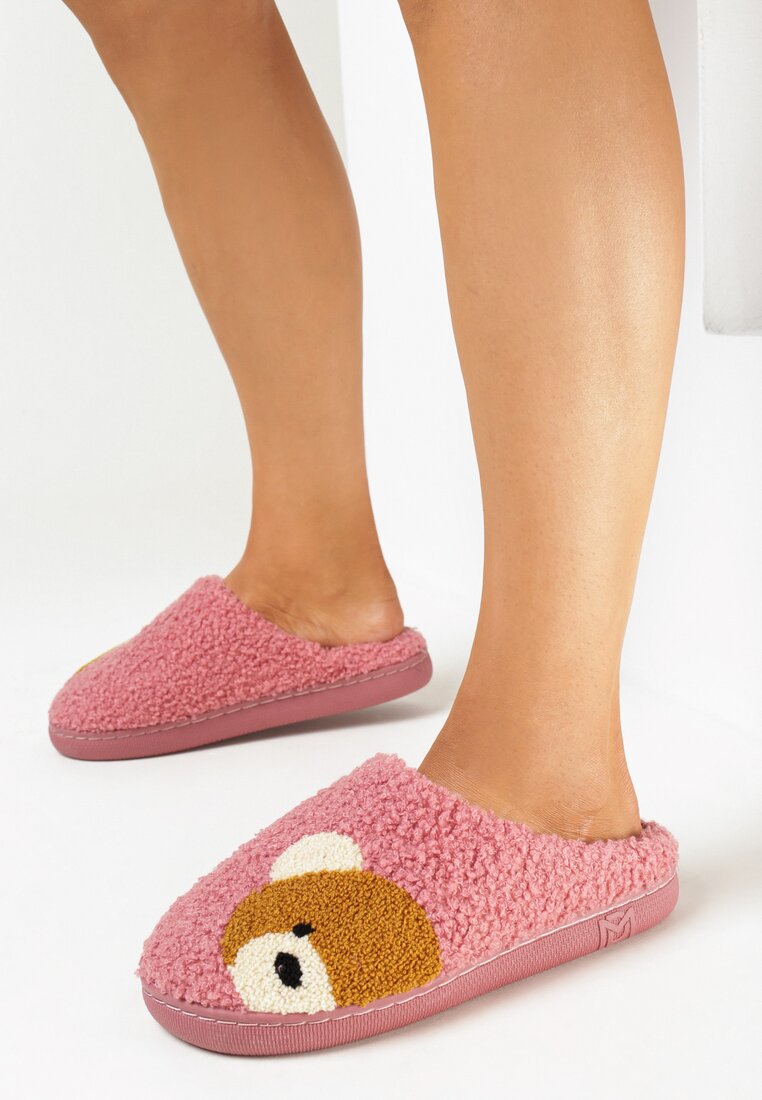 Papuci de casă Roz