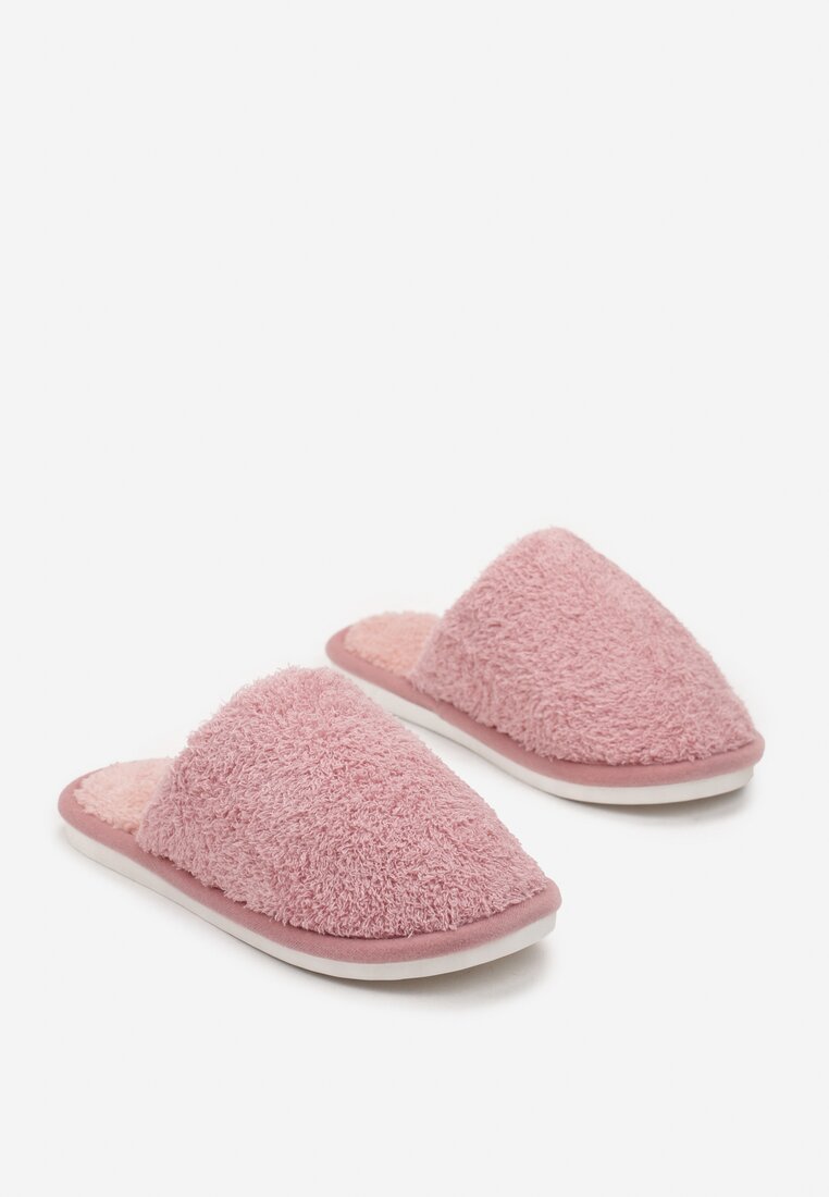 Różowe Kapcie z Futerkiem Mirexa