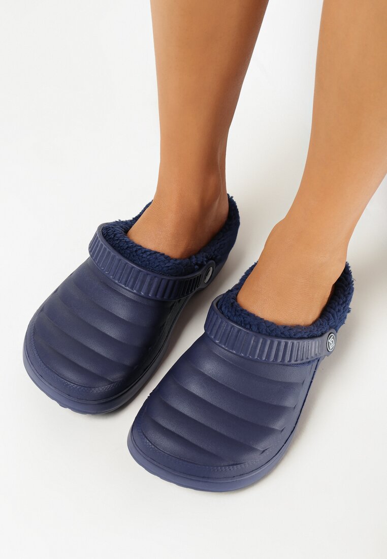 Papuci de casă Bleumarin