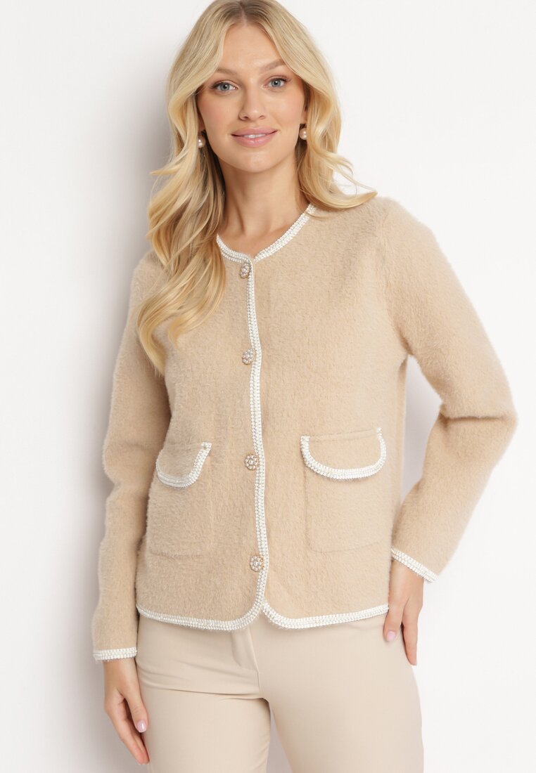 Cardigan Bej