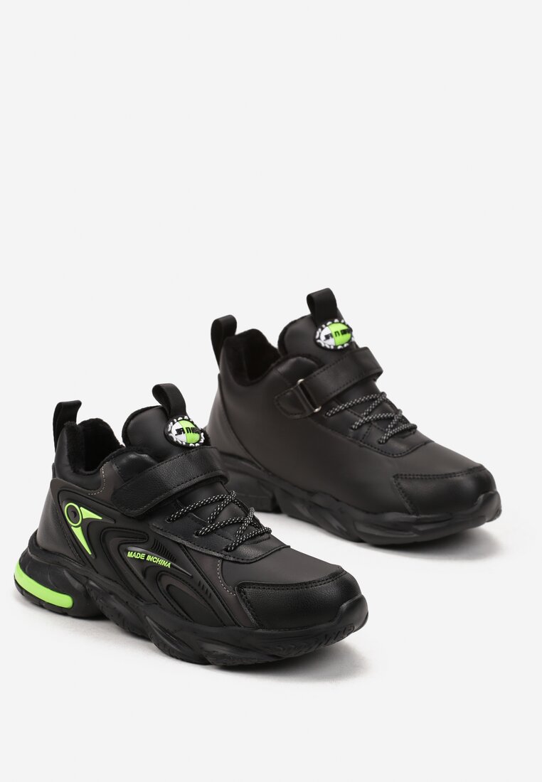 Pantofi sport Negru cu galben