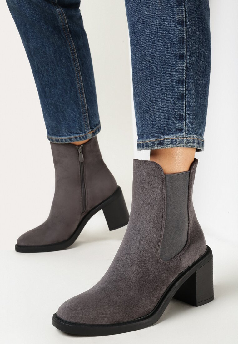 Botine Gri