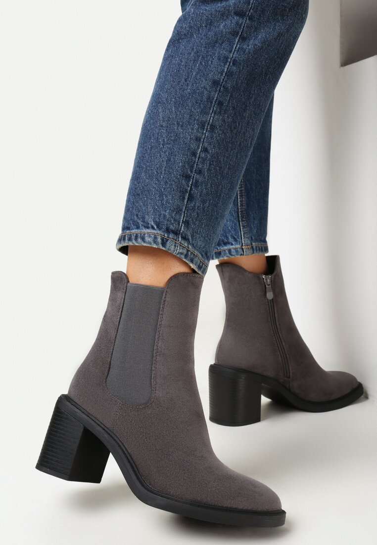 Botine Gri