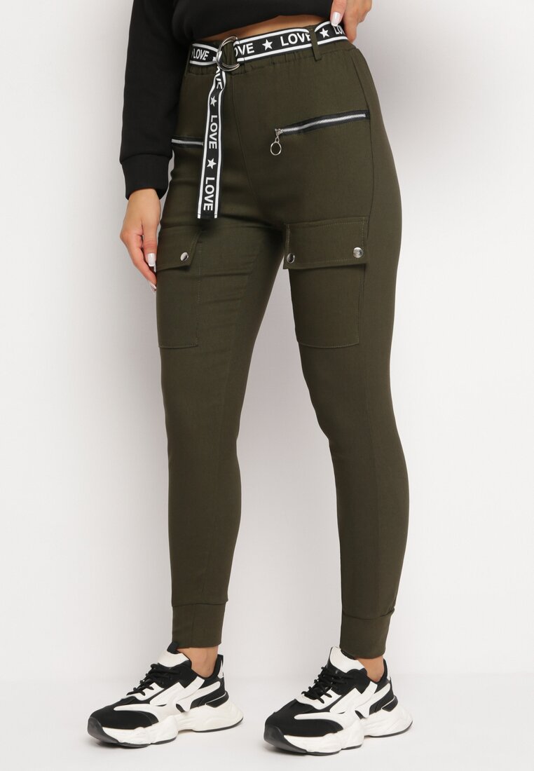 Pantaloni Verde închis
