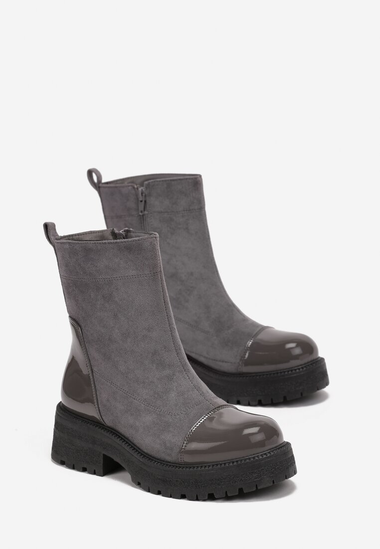 Botine Gri