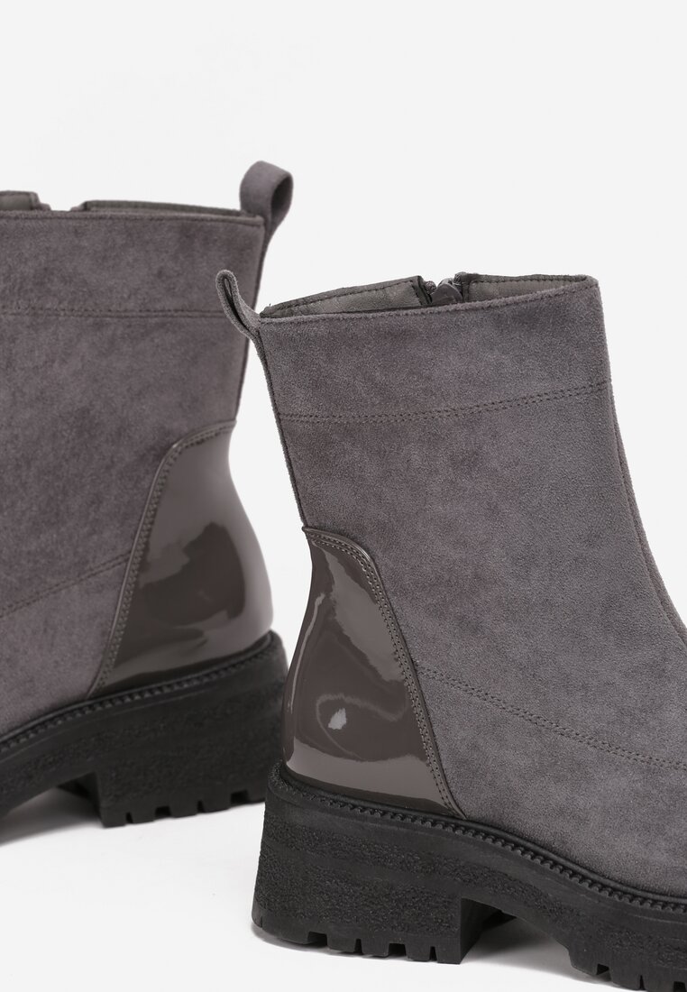Botine Gri