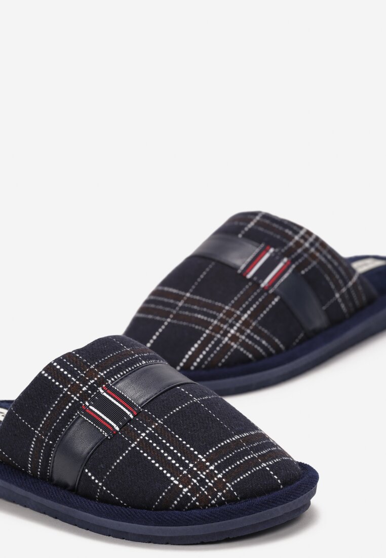Papuci de casă Bleumarin