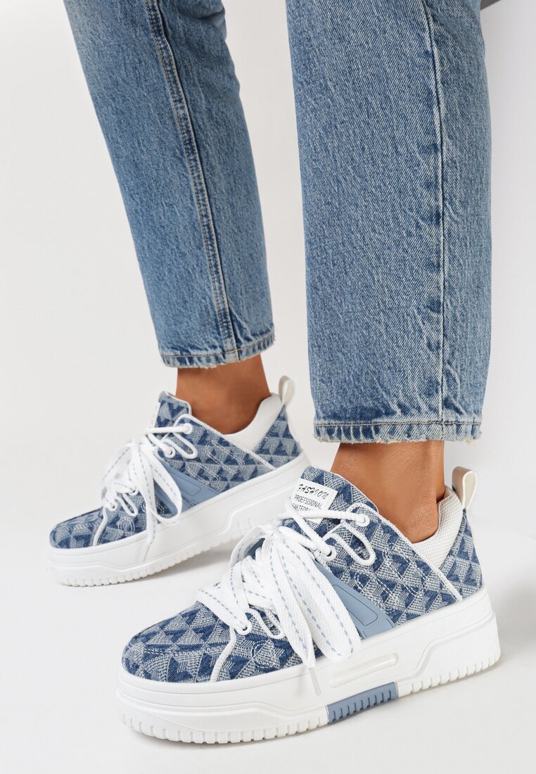 Sneakers Albastru deschis